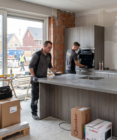 Interieur van een keuken