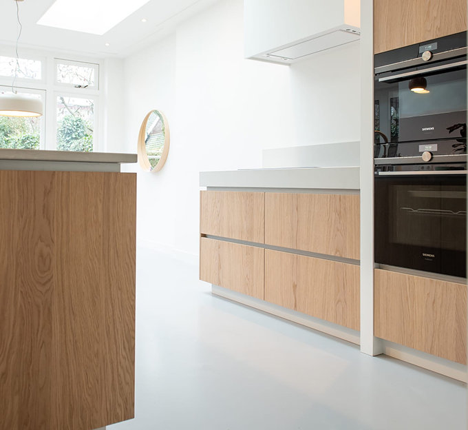 Rustige en unieke keuken